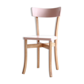 Chaise bistrot vintage en bois