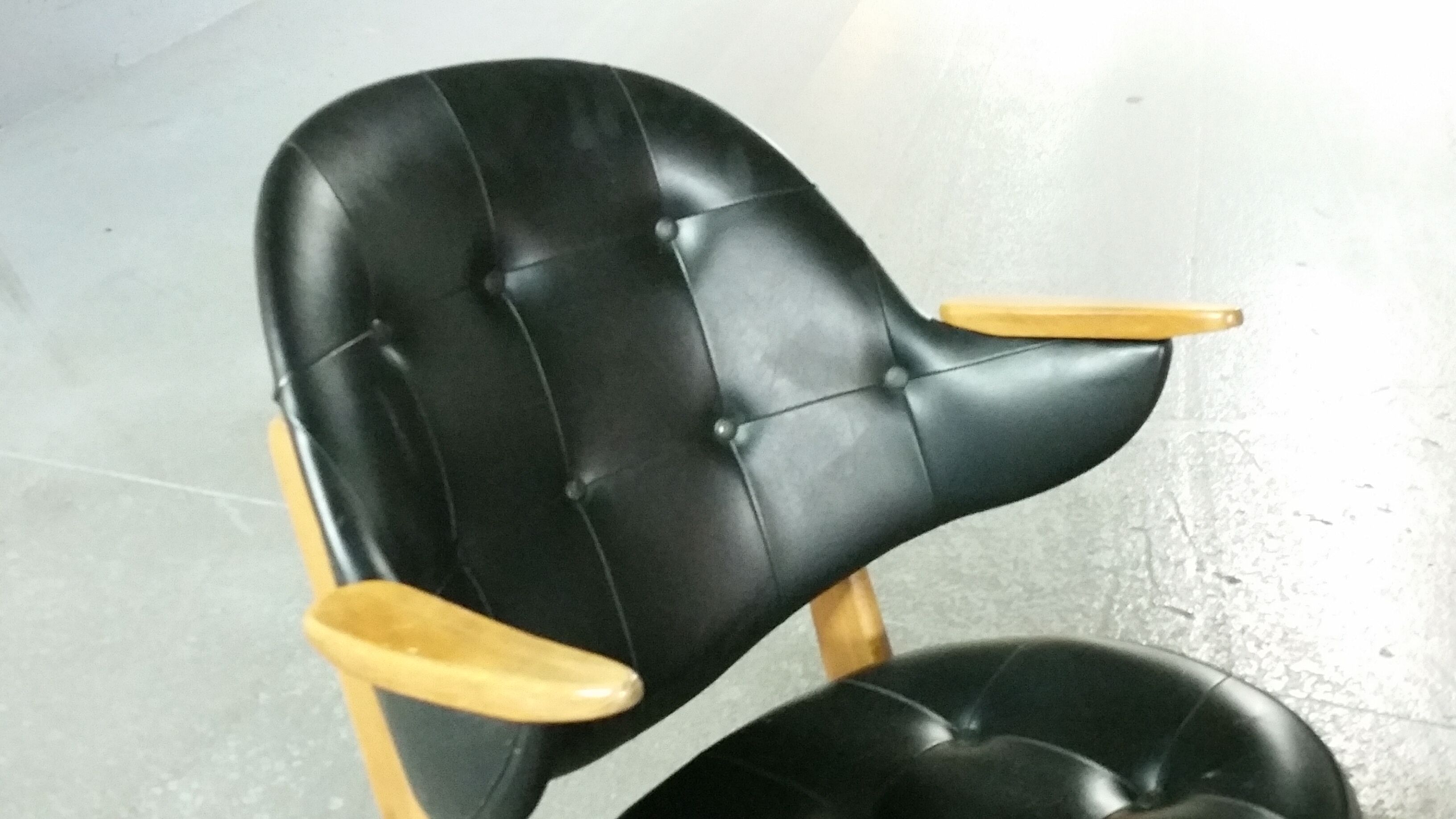 Chair cocktail Danish of Carl Edward Matthes Scandinavian vintage 50-60 years