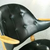 Chair cocktail Danish of Carl Edward Matthes Scandinavian vintage 50-60 years