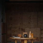 Round table in pine by Roland Wilhelmsson, mid-20th century.
