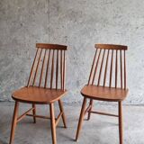 Pair of Ikea Tellus chairs