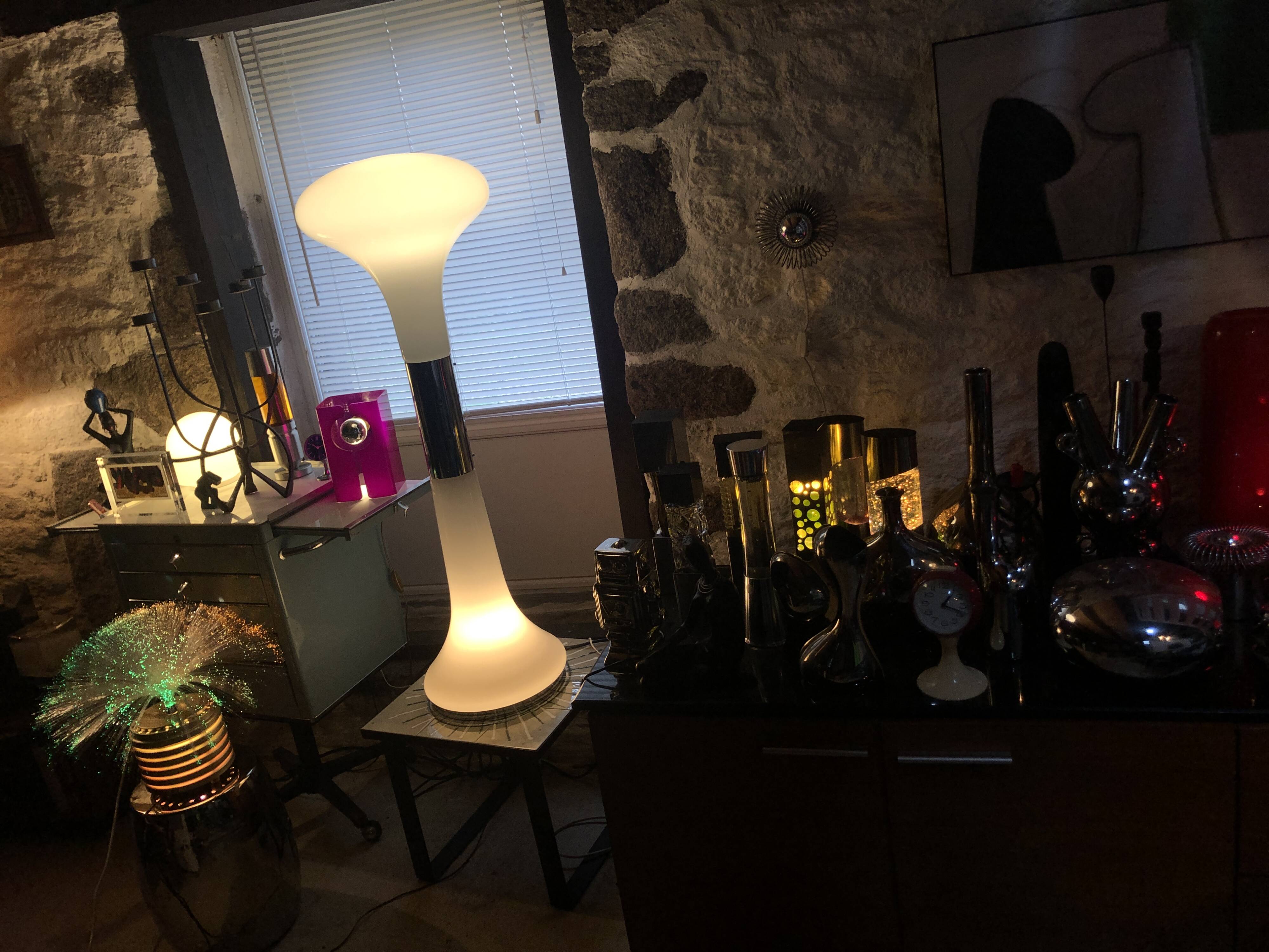 Vintage Floor Lamp • Birillo • attributed to Carlo Nason • Mazzega • Murano • Space Age • 1970