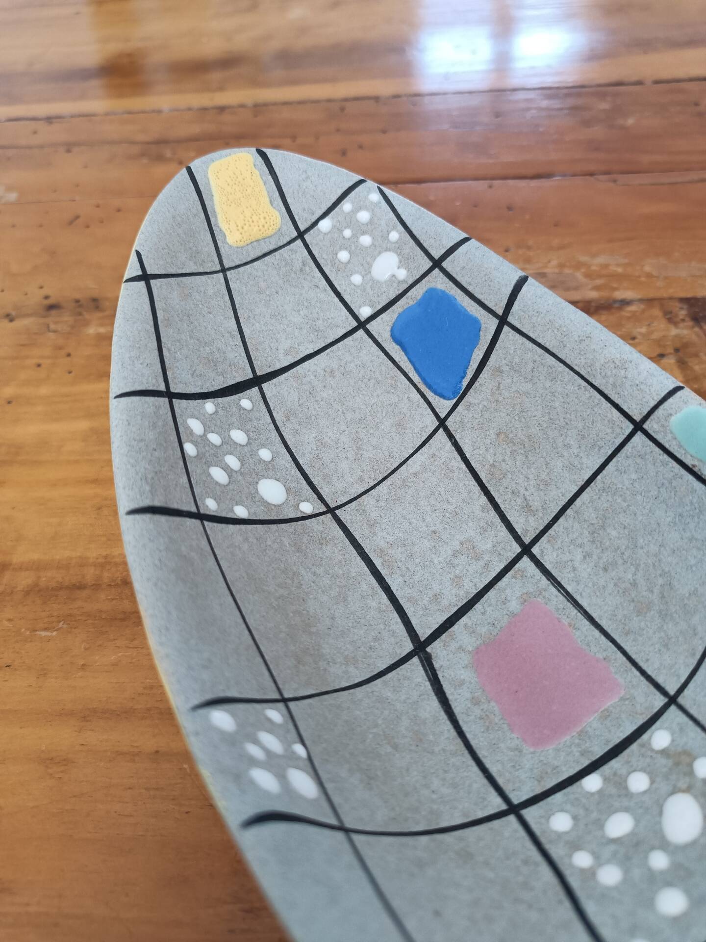 Mid-Century Modern ceramic bowl