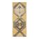 Vintage Turkish Hand-Knotted Wool Cotton Yellow Runner Rug 81x204