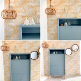 Suspension in rattan