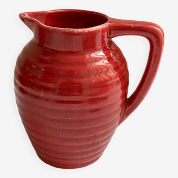 Small red earthenware pitcher from Onnaing