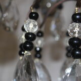 Chandelier with pendants 8 light arms