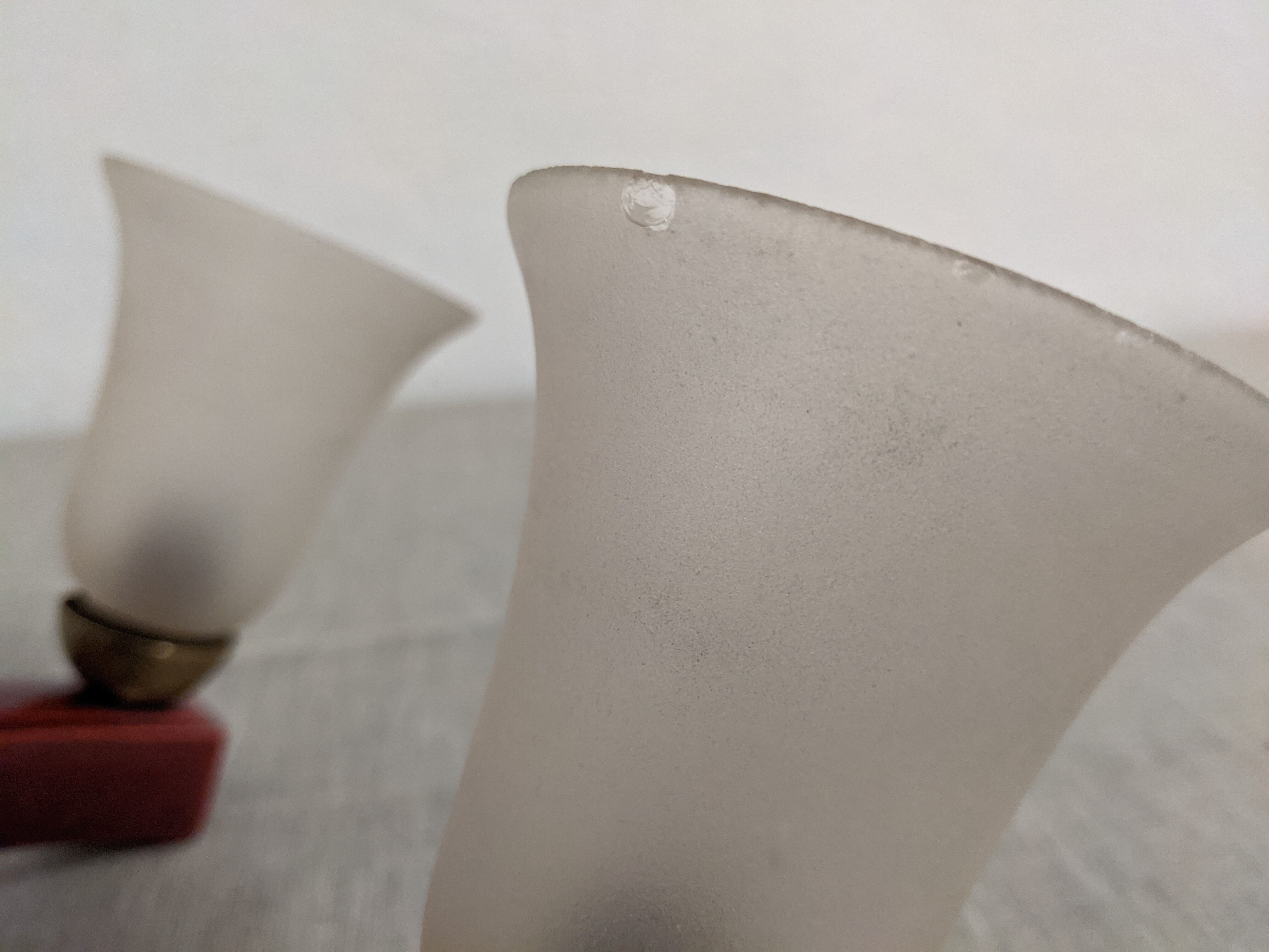 Ceramic art deco style applique