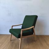 Vintage Lounge Chair by J. Jiroutek, Czechoslovakia, 1960s