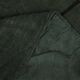 4x5 Dark Green & Black Kilim Rug, 138x150Cm