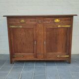 Solid oak sideboard