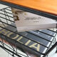 Side table / Vintage 50s-60s magazine rack table