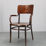 1940s Thonet beech chair no. 57, Czechoslovakia