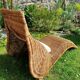 Karlskrona rattan chaise longue by Karl Malmvall for Ikea