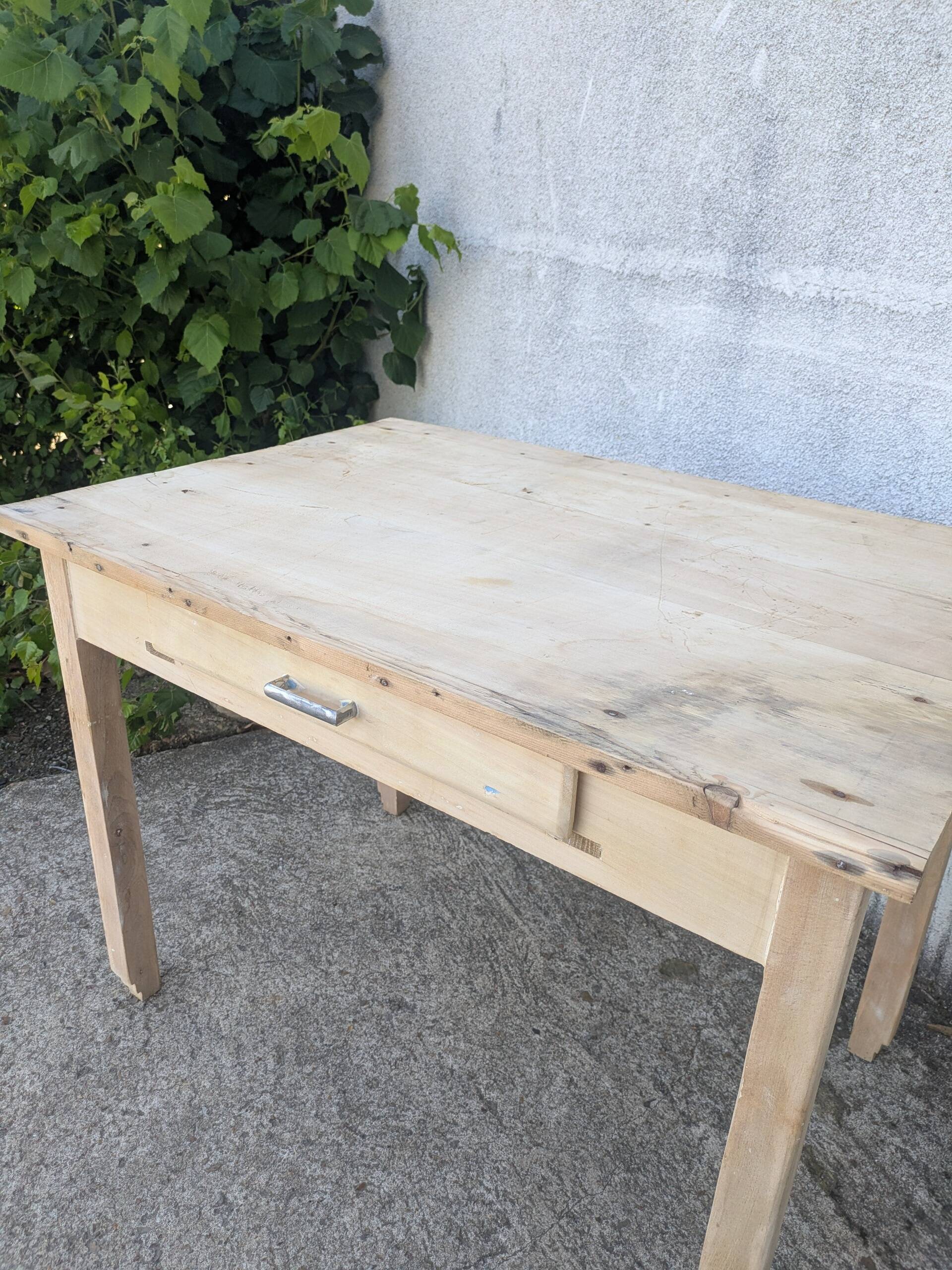 Table de ferme, bureau, console