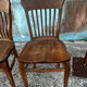 Maurice Lacour solid oak chair