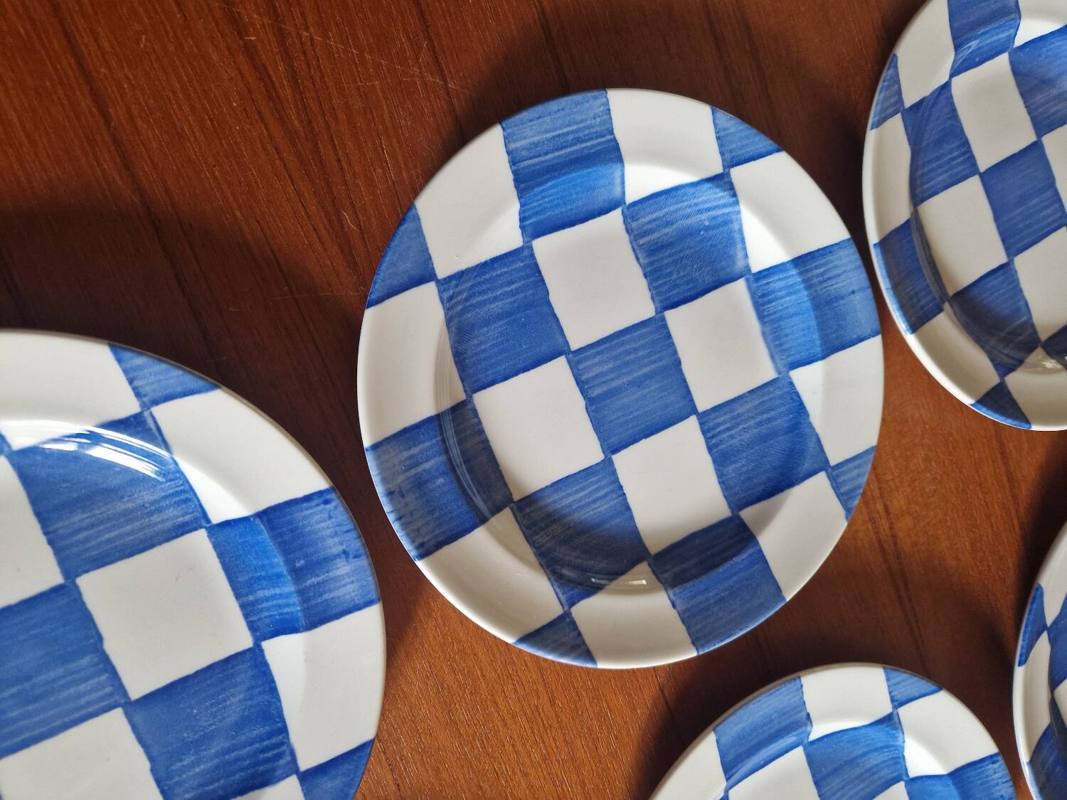 Set of 6 Habitat Dessert Plates, Monaco Model