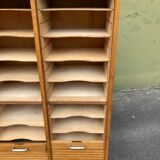 Meuble classeur à 3 rideaux