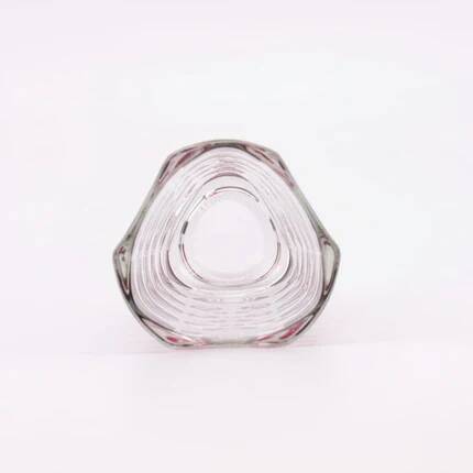 Vintage Windsor ruby vase in crystal - JG Durand for Luminarc