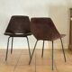 Pair of chairs by Pierre Guariche – French modernism, 1960s