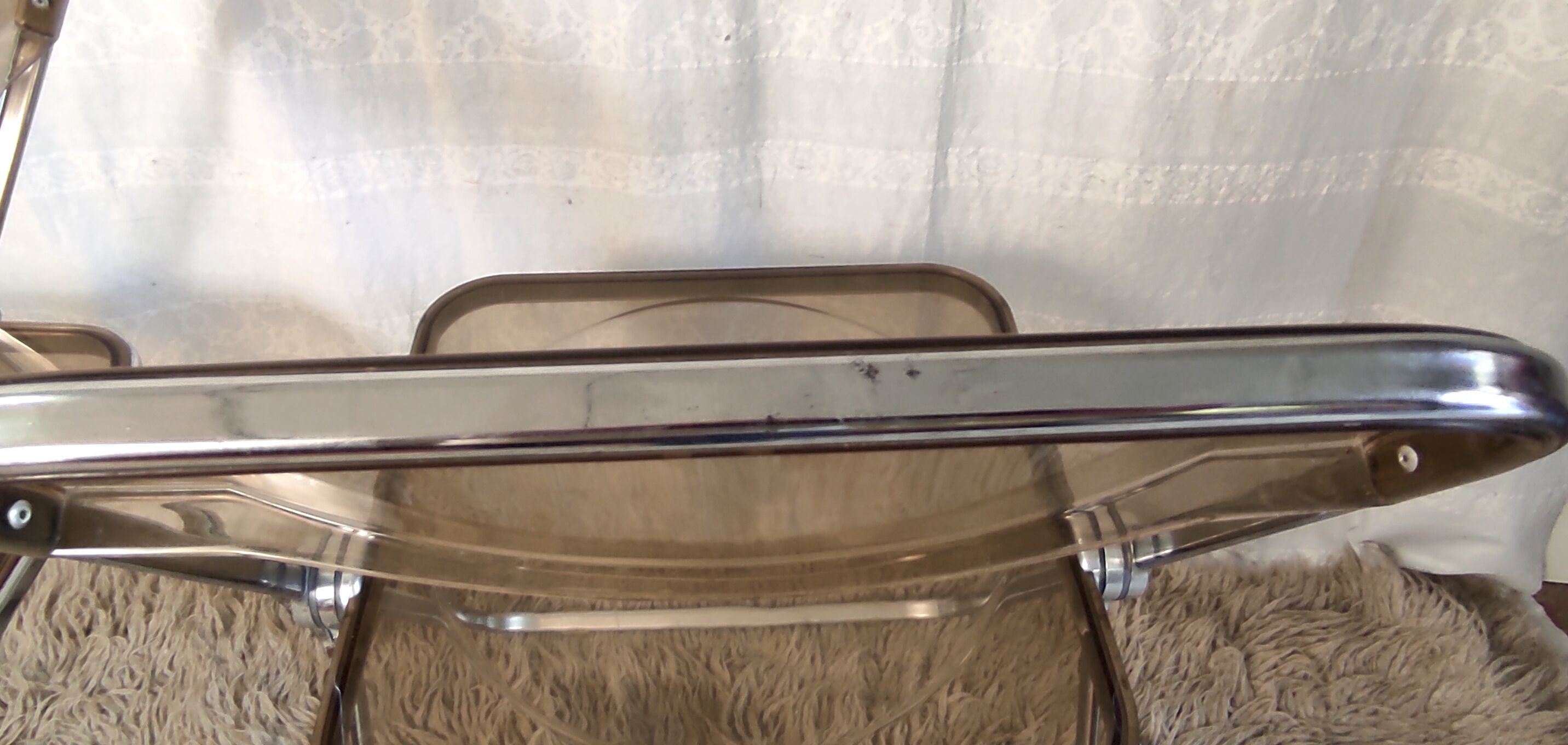 Duo of chairs "plia" by Giancarlo Piretti for Castelli, Italy 1970