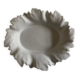 Plat Acanthe en faïence de Malicorne, 18e