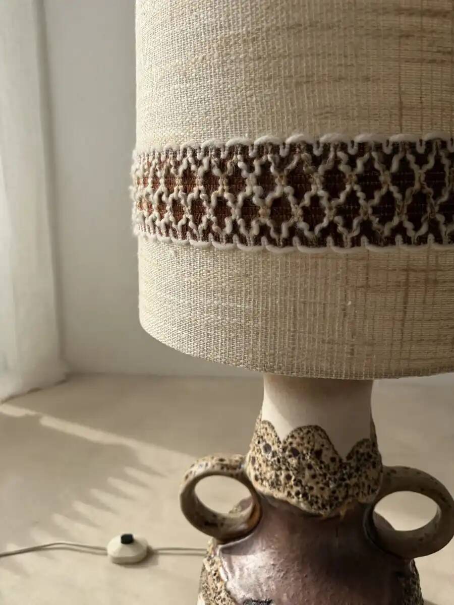 West German Fat Lava table lamp 1970s