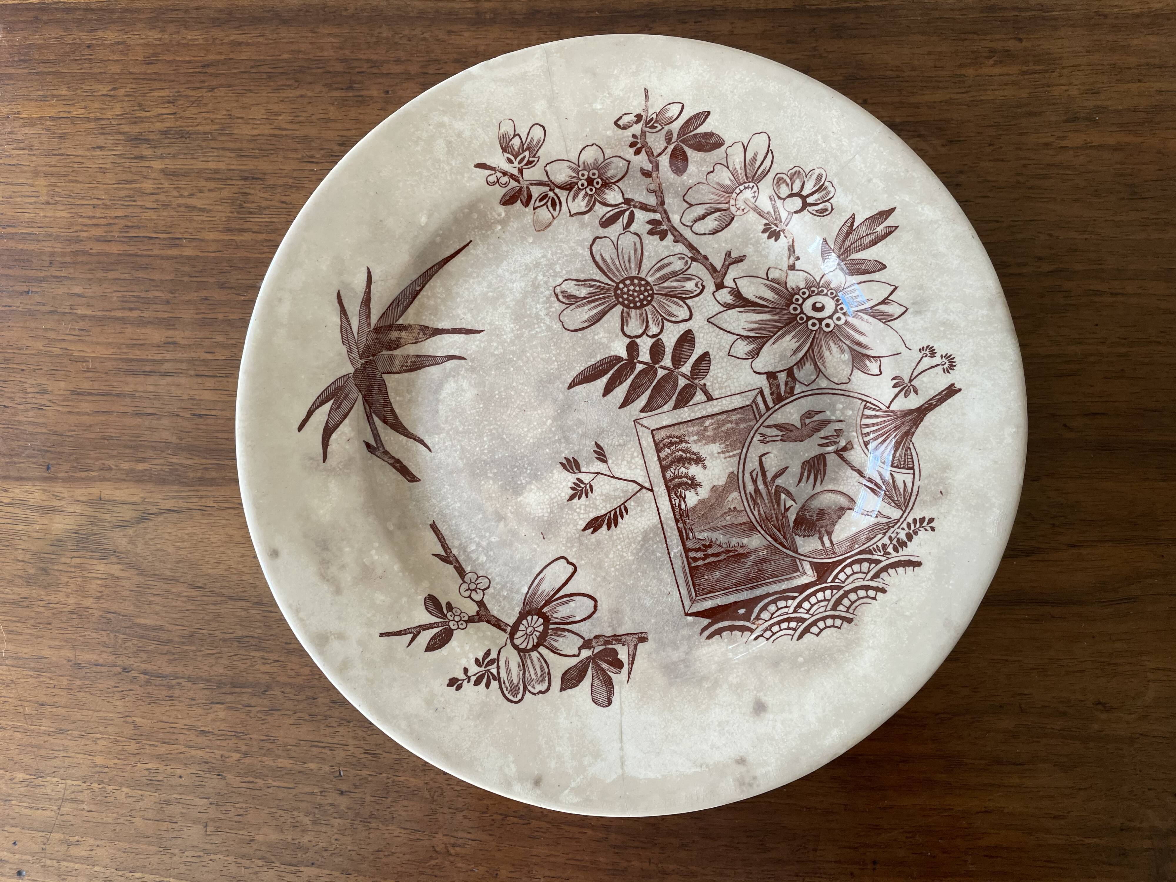 English Ironstone Pedestal Dish