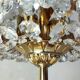 Lampe de table en cristal. Espagne, années 1970.