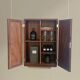 1950s handcrafted cabinet - Solid mahogany wood - Unique piece