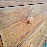 English dresser in solid walnut