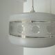 Space Age Glass Chandelier 70s
