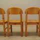 Set of four chairs, Scandinavian design, 1960s, designer: Rainer Daumiller,