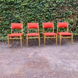 Set of 4 vintage chairs
