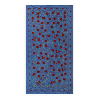 Tapis noué à la main, tapis turc vintage 104x187 cm