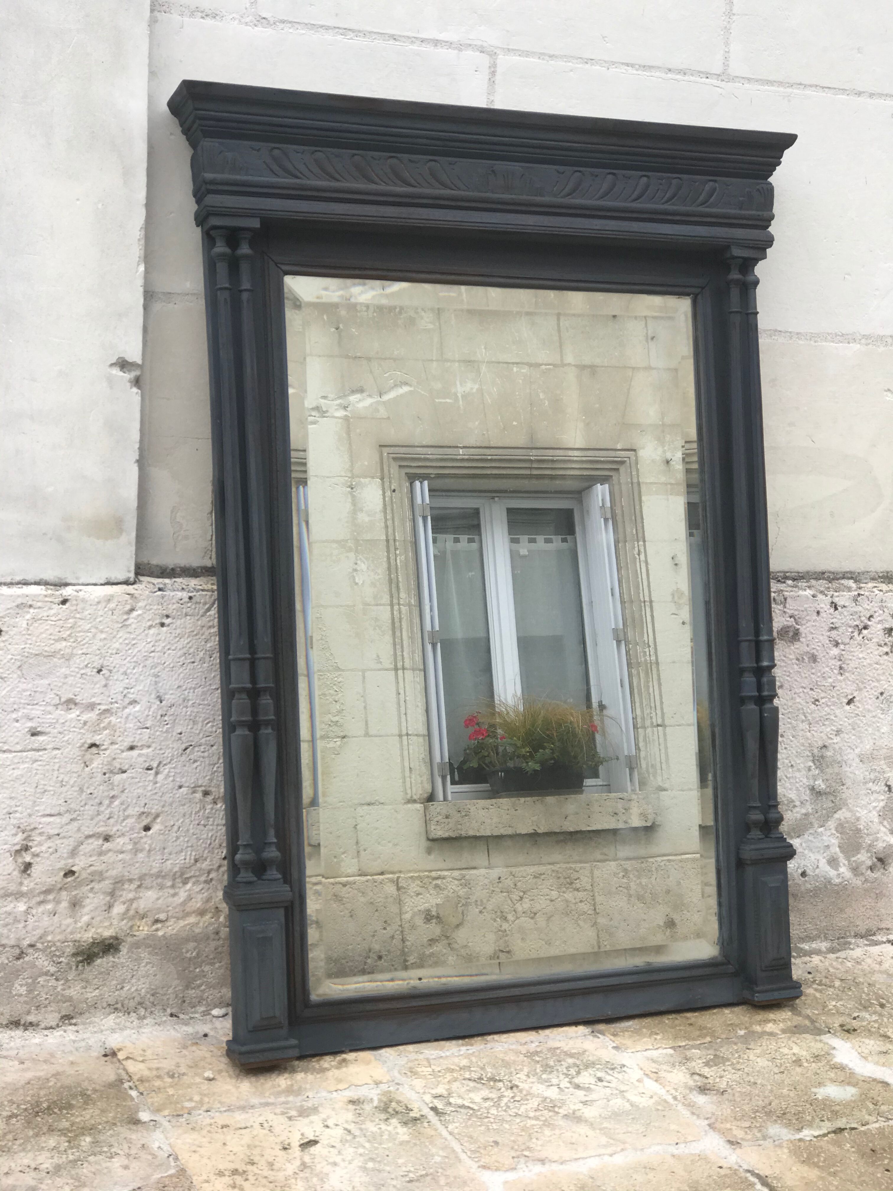 Old mirror 85x116 cm