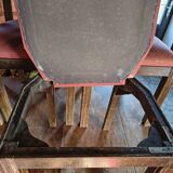 Five Art Deco style chairs plus one.