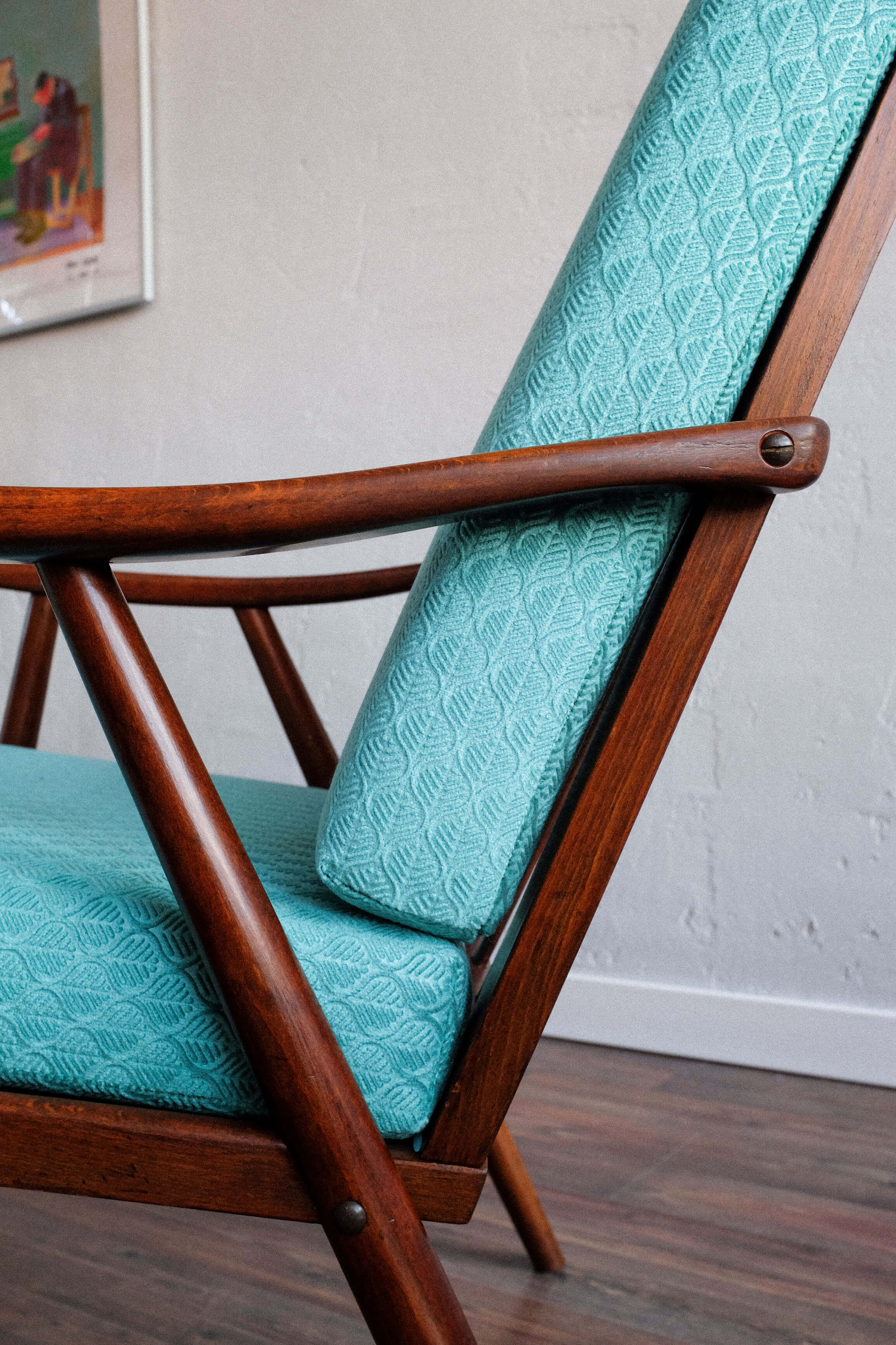 Fauteuil tchécoslovaque vintage par Ton, années 1960