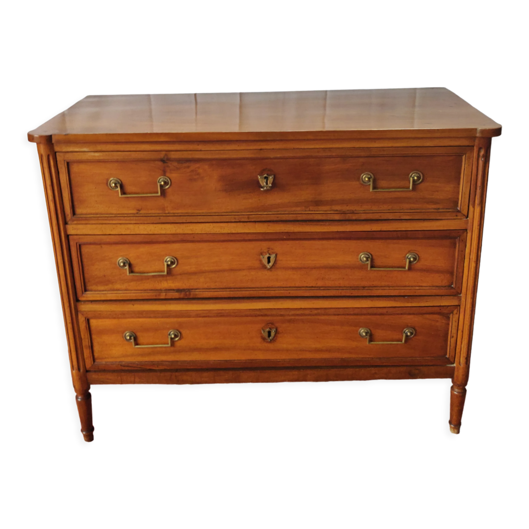 Commode d'appartement style Louis XVl noyer