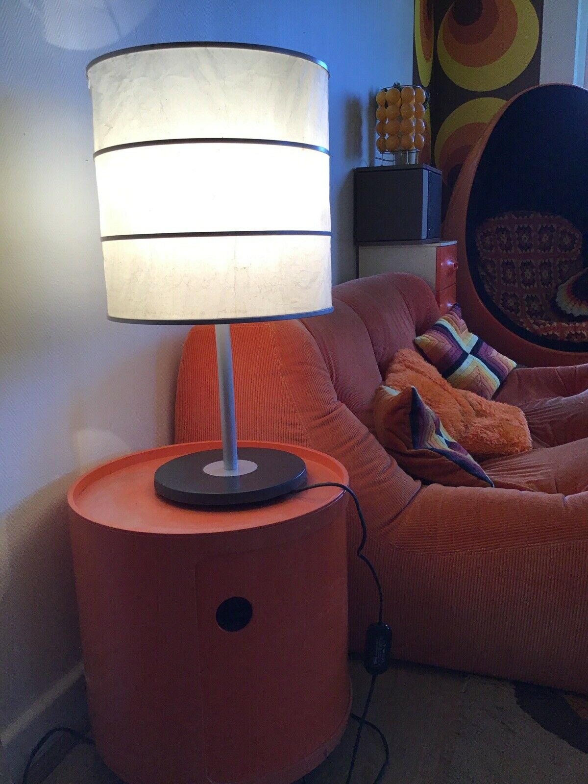 Anne Nilsson Japanese deco design lay lamp for Ikea Rice paper