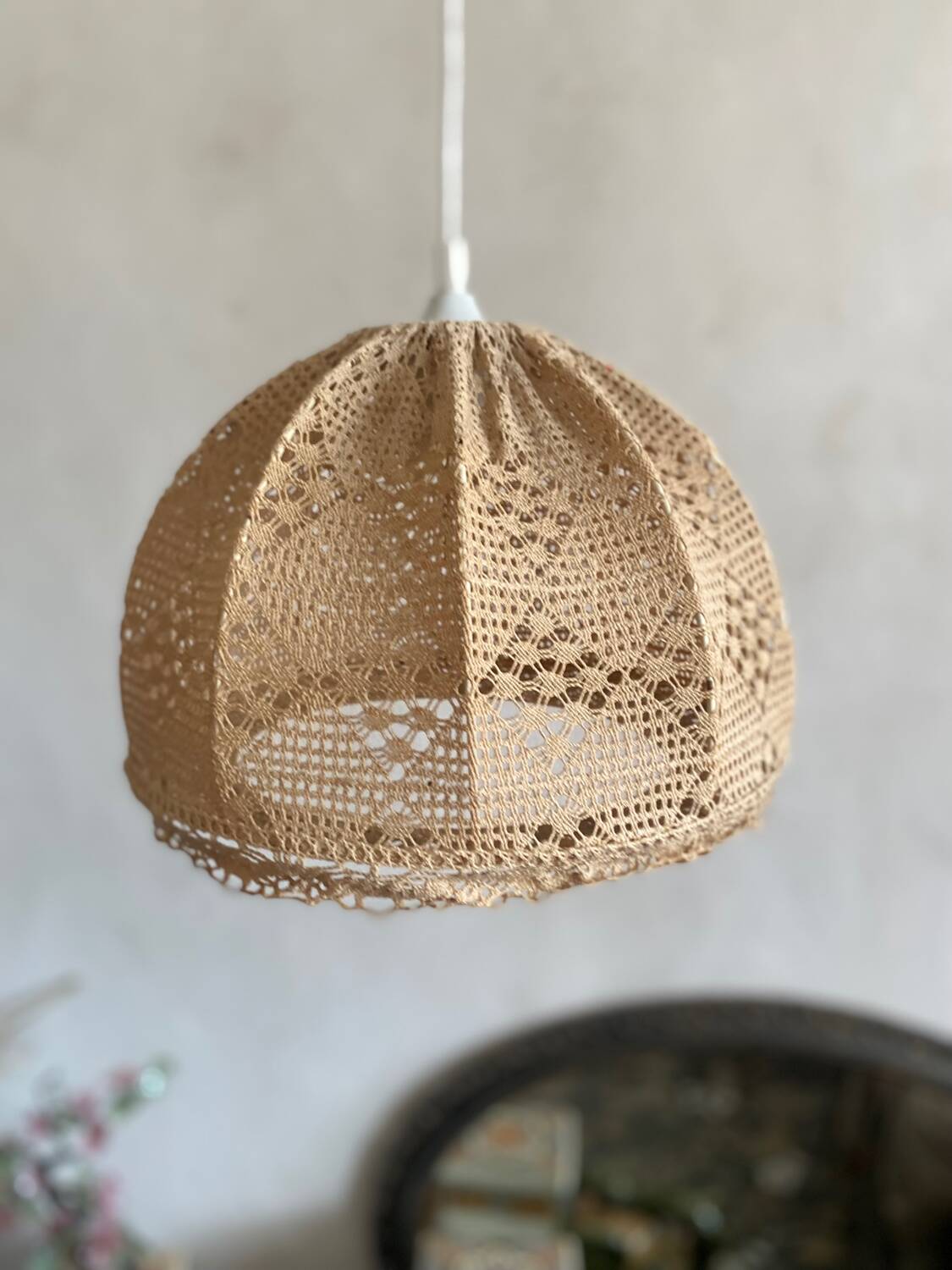 Vintage bohemian pendant light