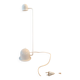 Lampe de bureau vintage articulée laquée blanc