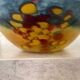 Art Glass Duo Soisy-sur-École - Matching Bowl & Vase - Signed