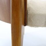 1950s  Jindrich Halabala Dining Chairs H-214 for UP Závody, Set of 4
