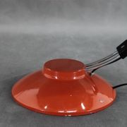 Lampe de table rouge des années 1970, Tchécoslovaquie