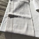 Drap EL brodé main fleurs et jour échelle couture centrale