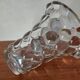 Pierre D'Avesn Clear Crystal Vase, Art Deco