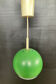 Suspension EyeBall vintage en métal vert