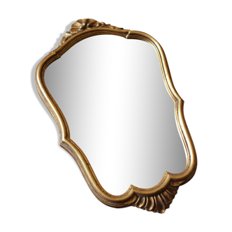 Golden mirror worked baroque spirit