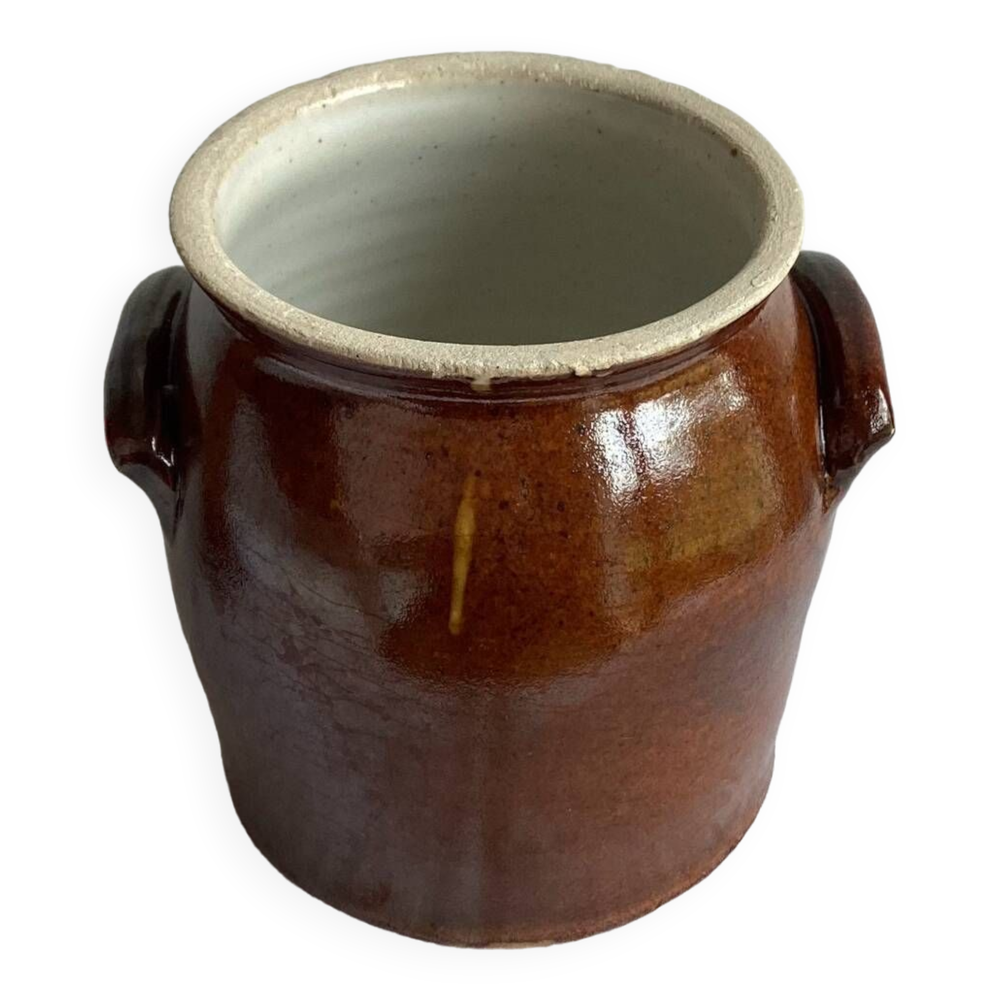 Old stoneware pot